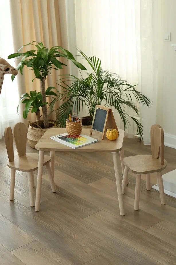 Çocuk Masa Sandalye Takımını Birlikte Kullanmanın Avantajları ergonomi, güvenlik ve öğrenme motivasyonunu artırır